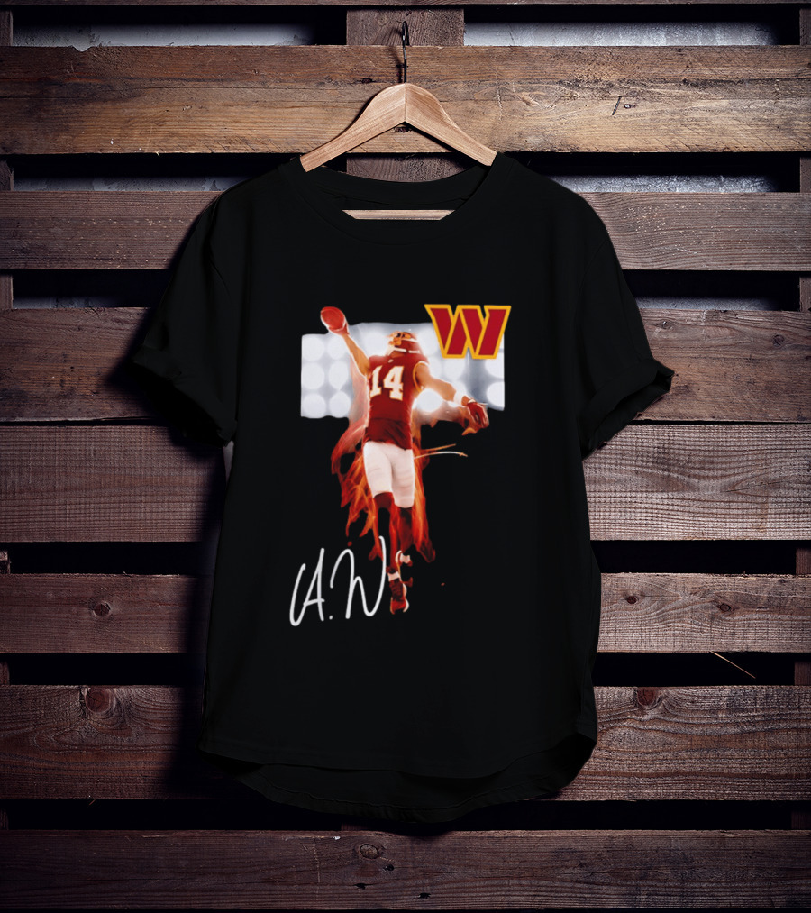 Washington Commanders Antonio Williams 14 AW Football Legacy Rookie T-Shirt