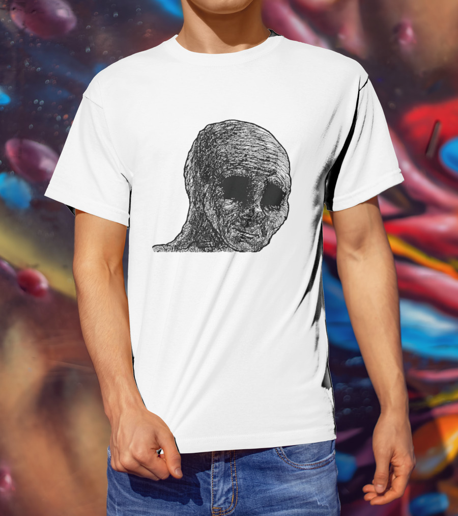 Withered Wojak Feels Doomer Meme Aesthetic T-Shirt