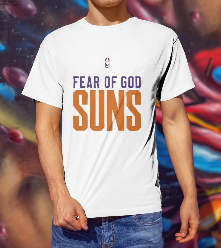 Fear Of God NBA Suns Mashup Basketball Phoenix T-Shirt