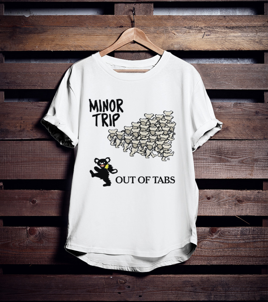 Grateful Dead Dancing Bears Minor Trip Out Of Tabs T-Shirt