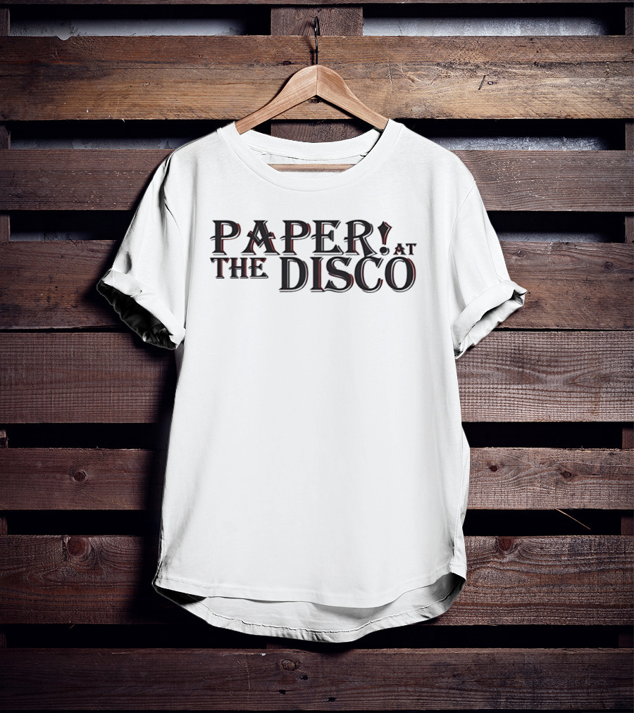 Paper At The Disco Band Music Emo Inspired Nostalgia T-Shirt