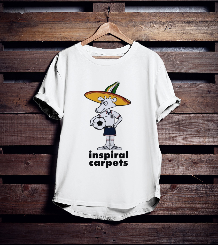 Inspiral Carpets Madchester Mexico 86 World Cup T-Shirt