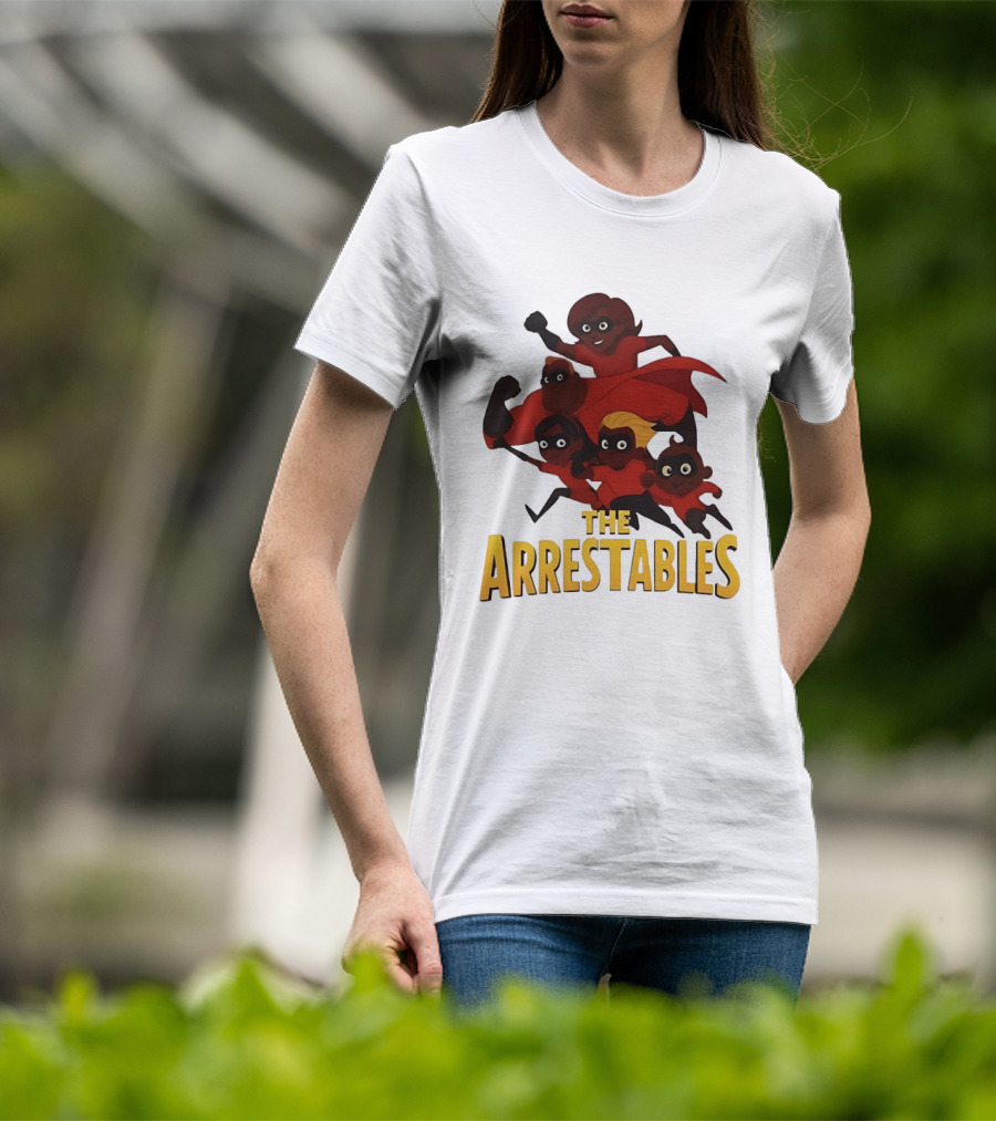 The Arrestables Family Team Superhero T-Shirt