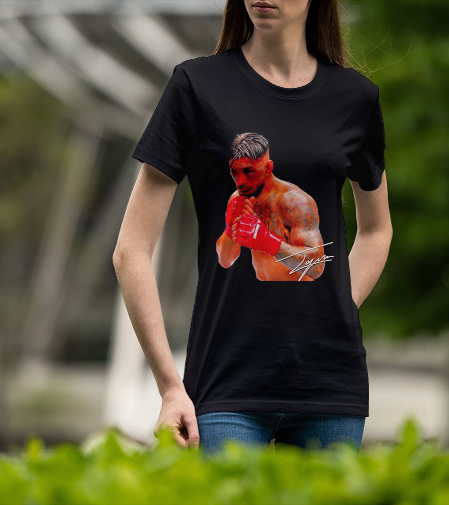 Ilia Topuria Signature Series MMA Fighter T-Shirt