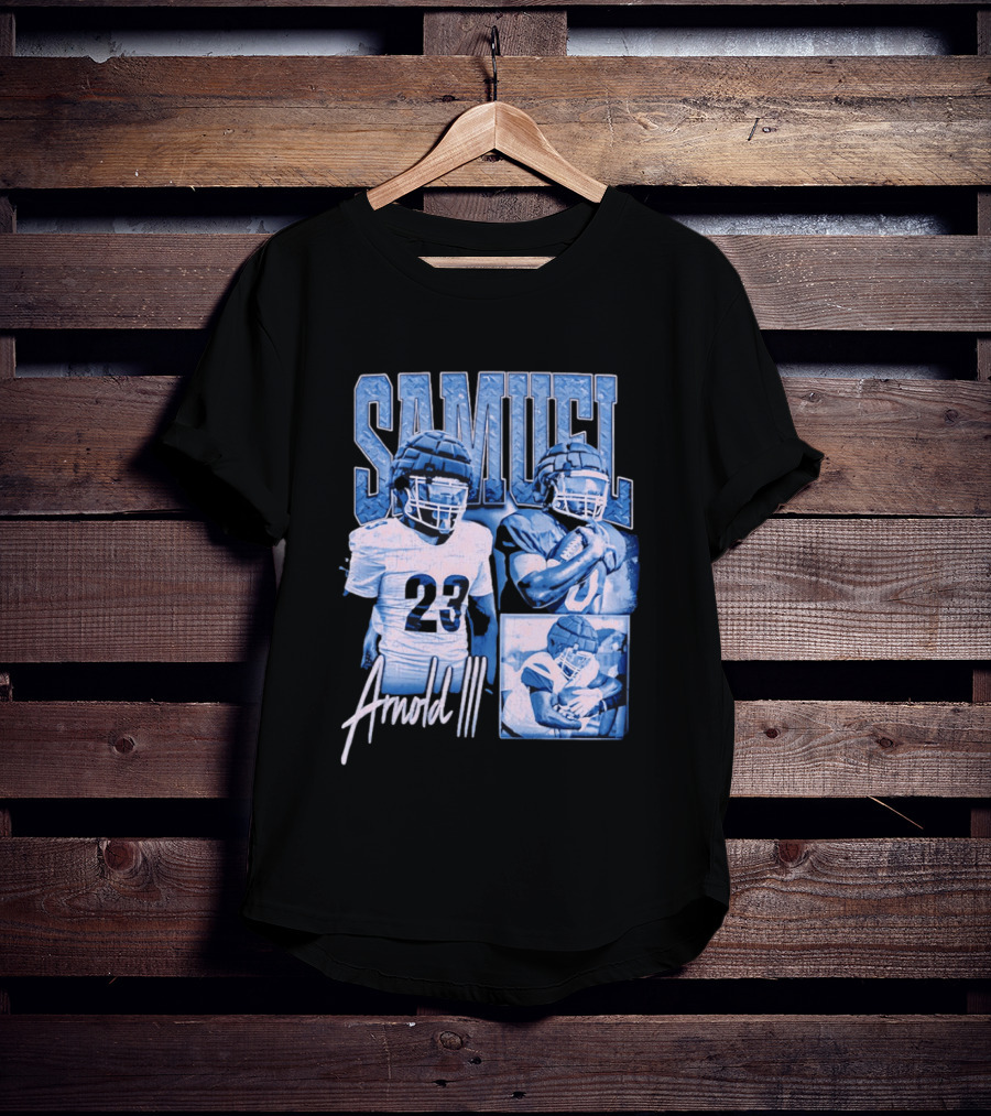 Samuel Arnold III Football Player 23 Athlete T-Shirt