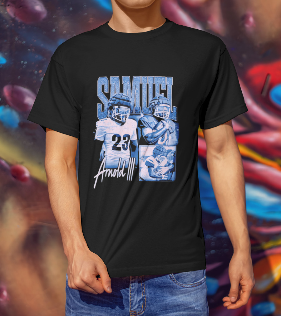 Samuel Arnold III Football Player 23 Athlete T-Shirt