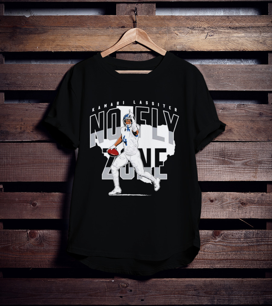 Kamari Lassiter No Fly Zone Football T-Shirt