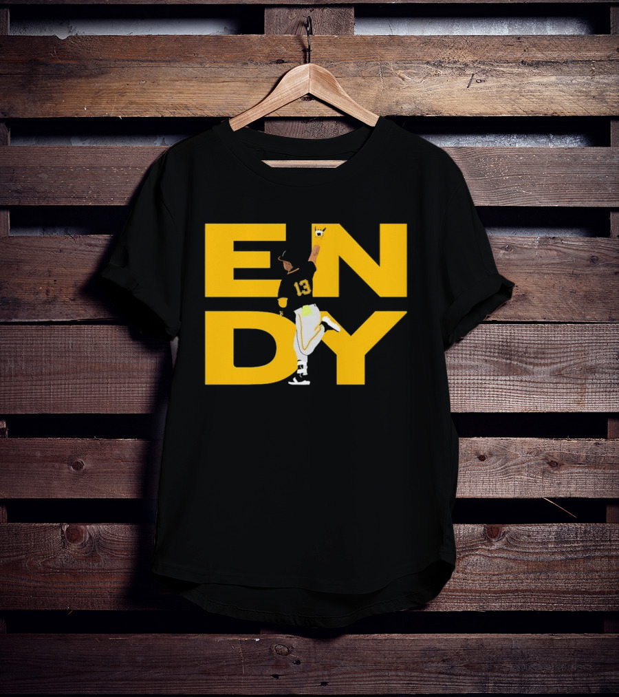 Endy Rodríguez 13 Pittsburgh Pirates Baseball T-Shirt