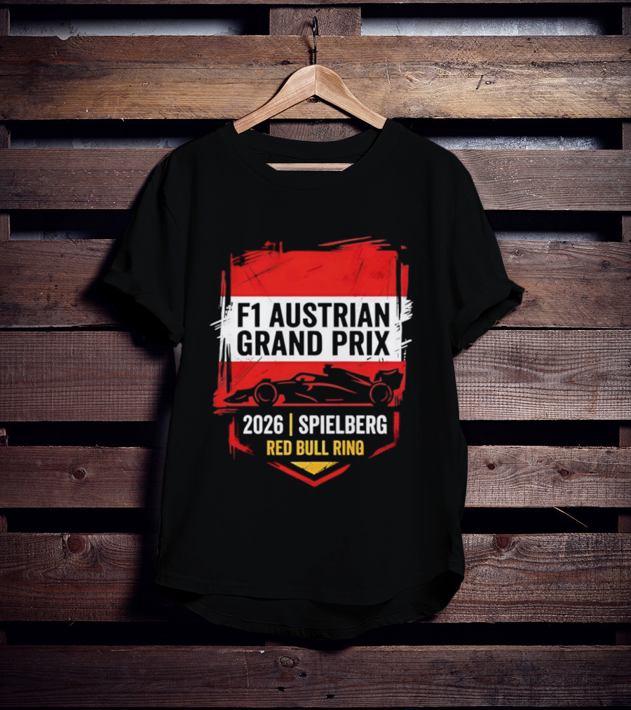 F1 Austrian Grand Prix 2026 Spielberg Red Bull Ring Racing Memorabilia T-Shirt