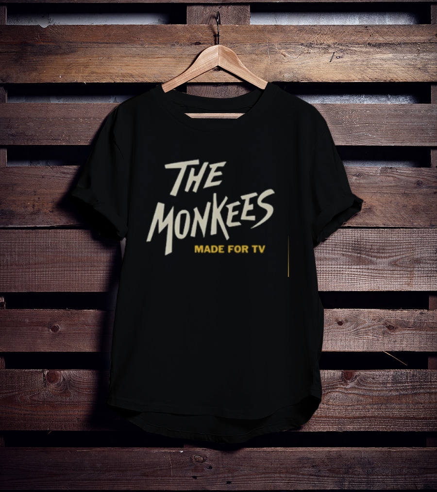 The Monkees Made For TV Pop Classic Iconic Band T-Shirt