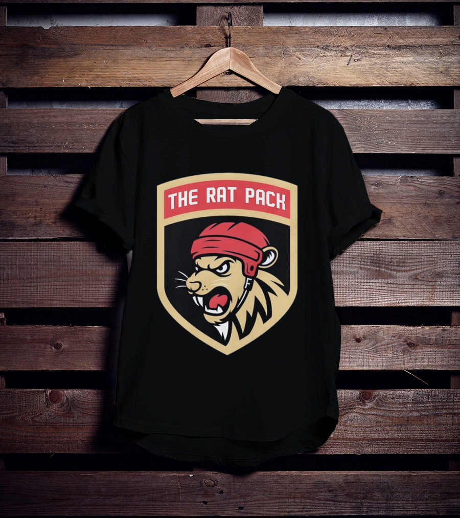 The Rat Pack Hockey Lion T-Shirt