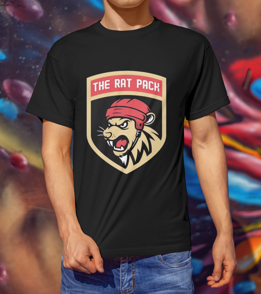 The Rat Pack Hockey Lion T-Shirt