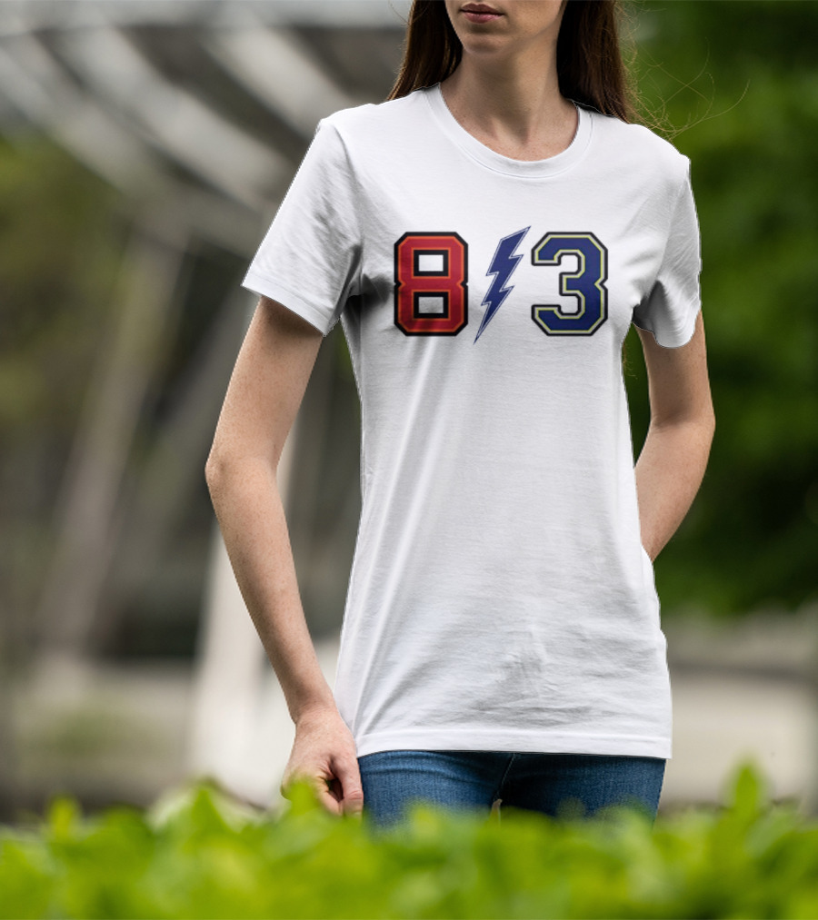813 Tampa Bay Lightning Sports Teams Fan Gear T-Shirt