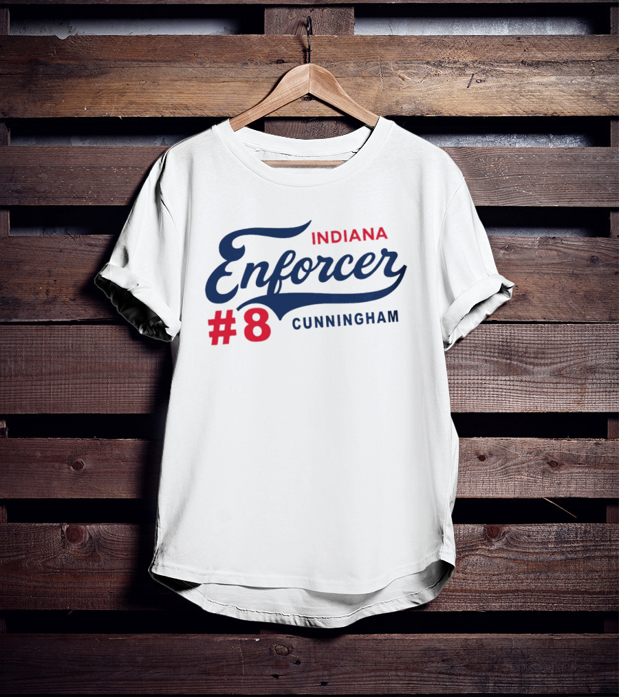Sophie Cunningham Indiana Enforcer #8 Cunningham Indiana Basketball T-Shirt