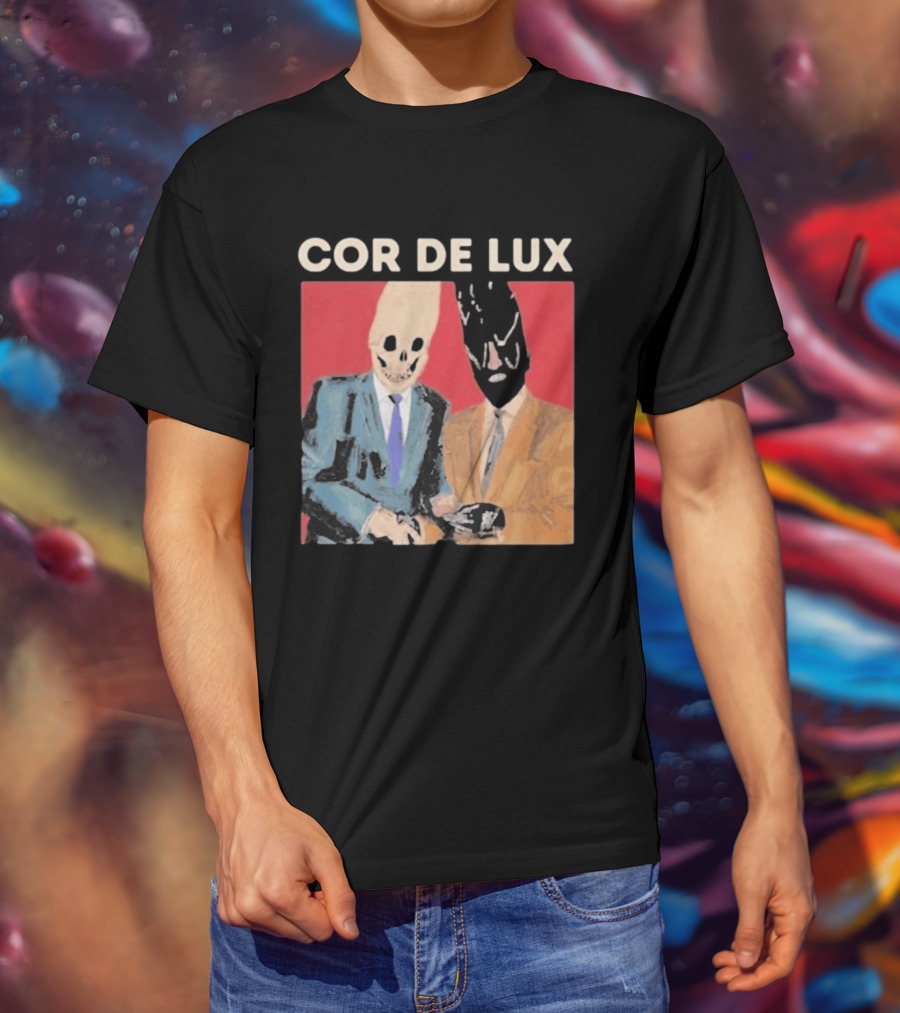 COR DE LUX Surreal Suited Figures T-Shirt