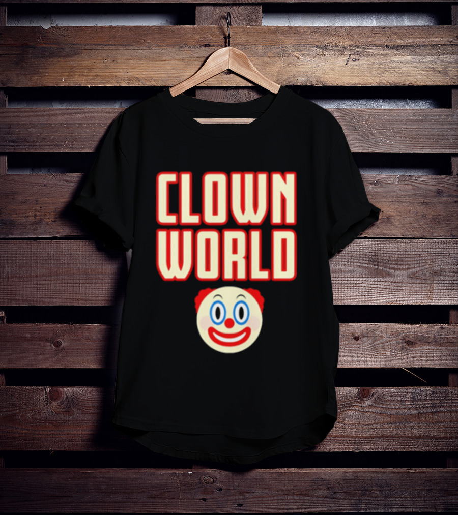 Clown World Satire Humor Iconic Face T-Shirt