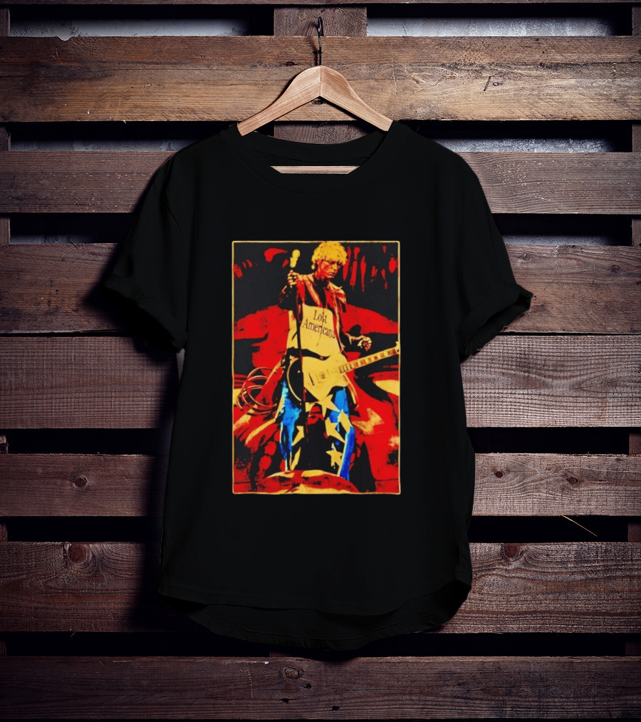 Lost Americana Kurt Cobain Nirvana Grunge T-Shirt