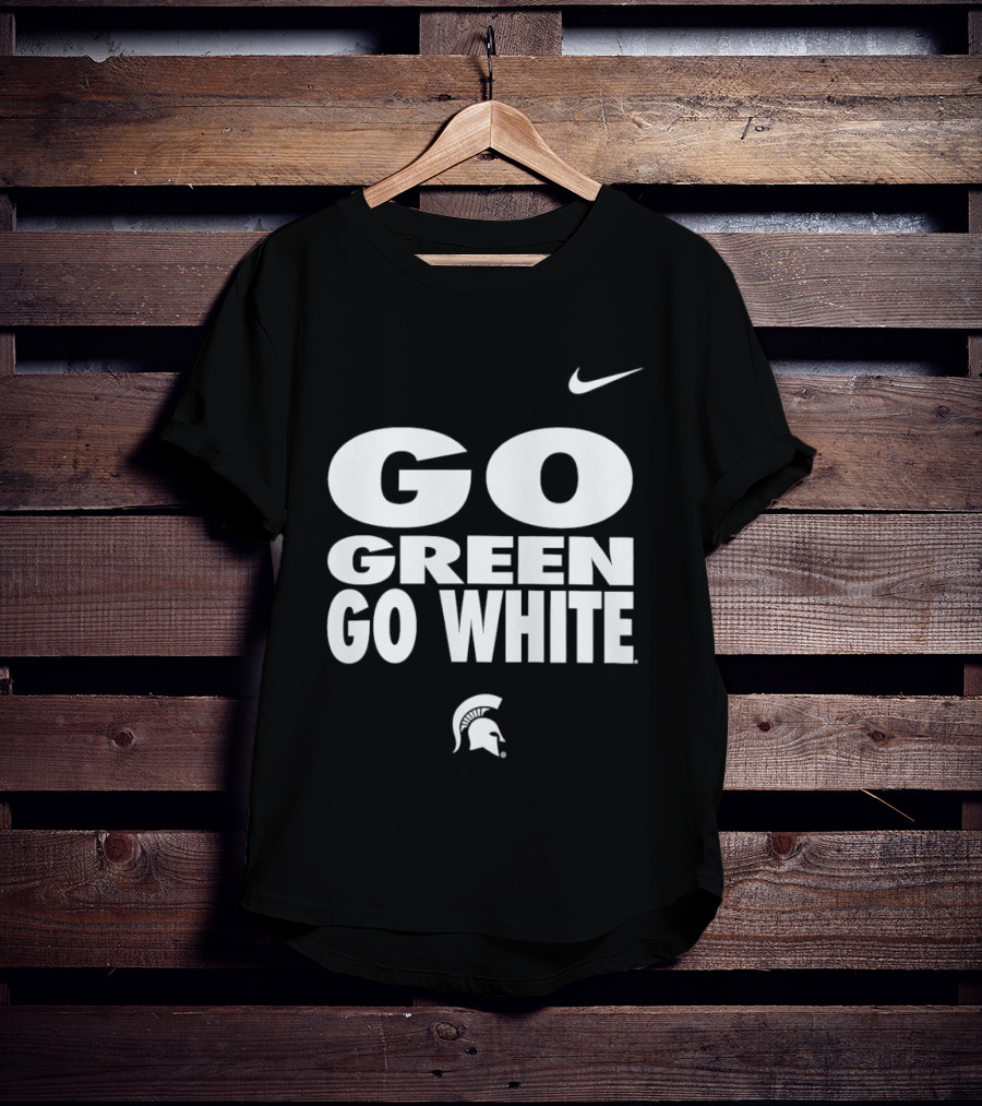 Nike Michigan State Spartans Go Green Go White T-Shirt