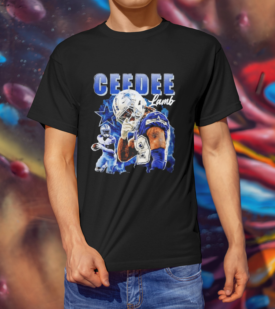 CeeDee Lamb Dallas Cowboys 88 NFL Draft Player 2026 T-Shirt