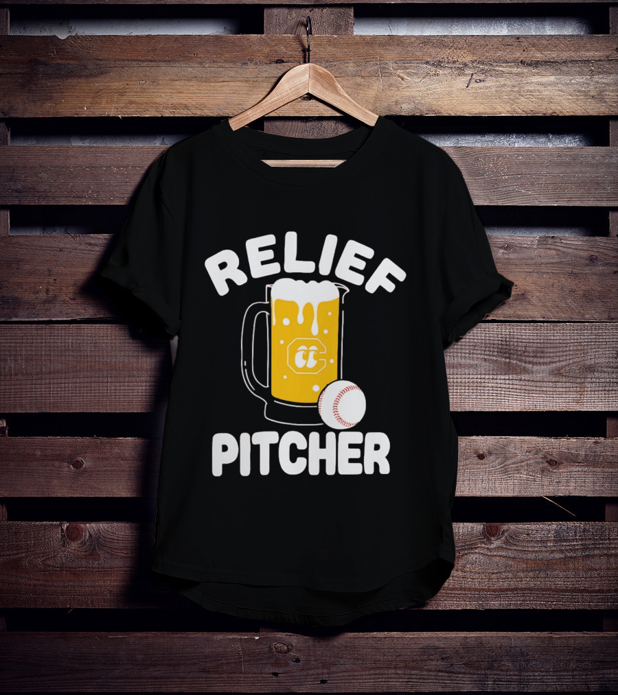 Chattanooga Lookouts Relief Pitcher Beer Baseball C T-Shirt