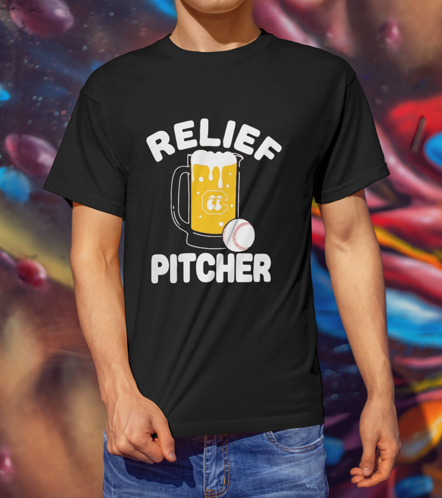 Chattanooga Lookouts Relief Pitcher Beer Baseball C T-Shirt
