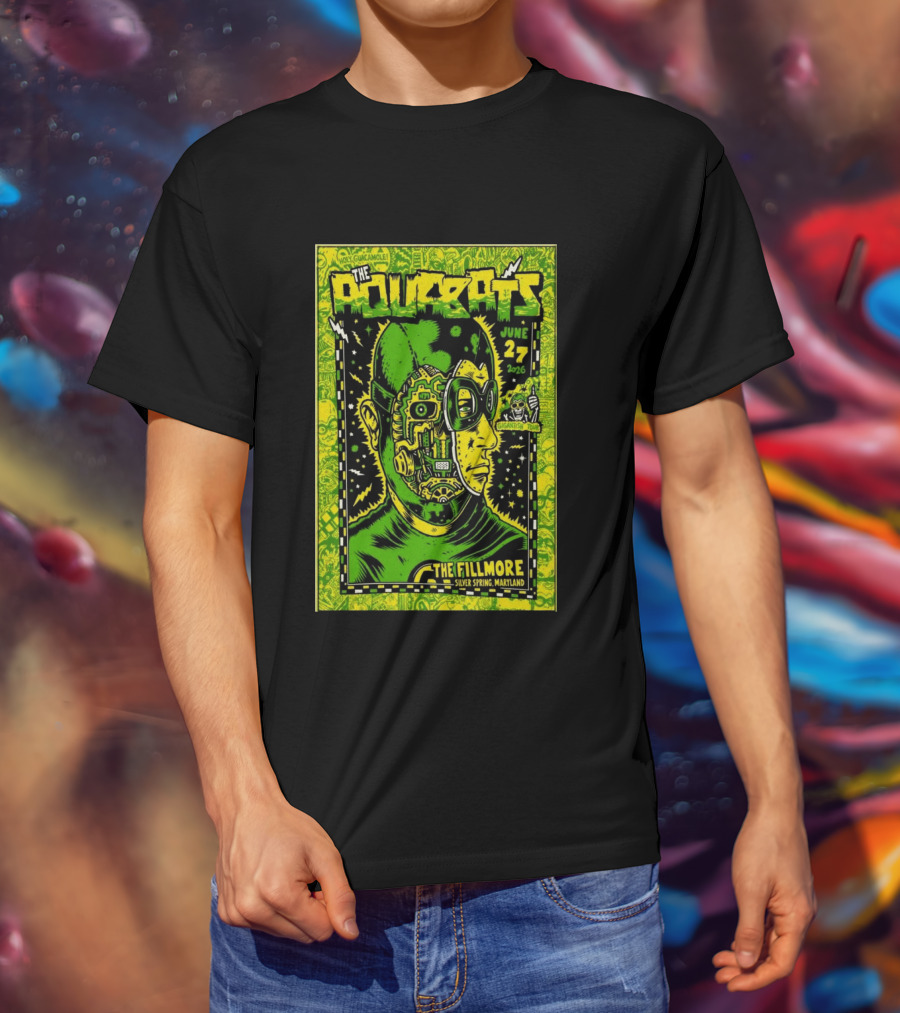 The Aquabats Holy Guacamole Tour Silver Spring June 27 2026 The Fillmore T-Shirt