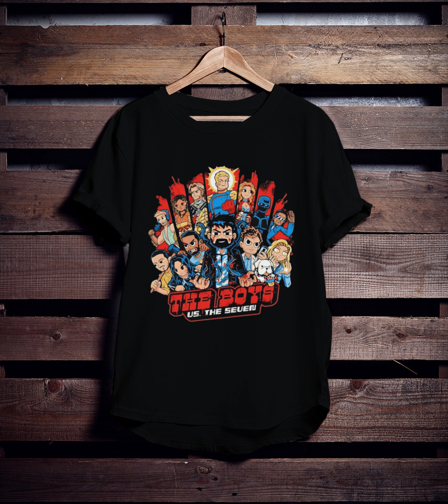 The Boys Vs The Seven Scott Pilgrim T-Shirt