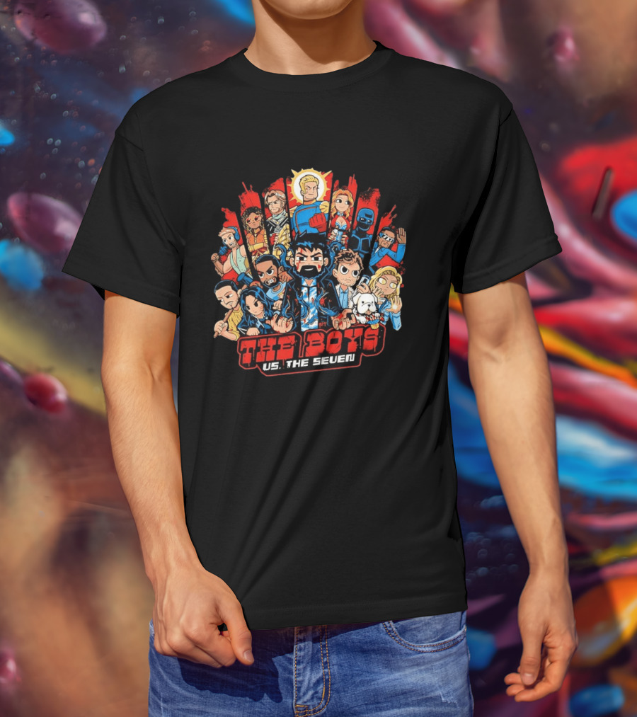 The Boys Vs The Seven Scott Pilgrim T-Shirt