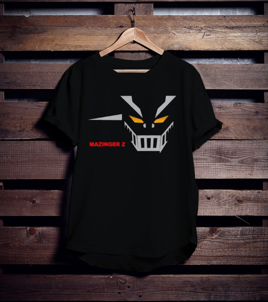 Mazinger Z Robot Face Iconic Mecha Anime T-Shirt