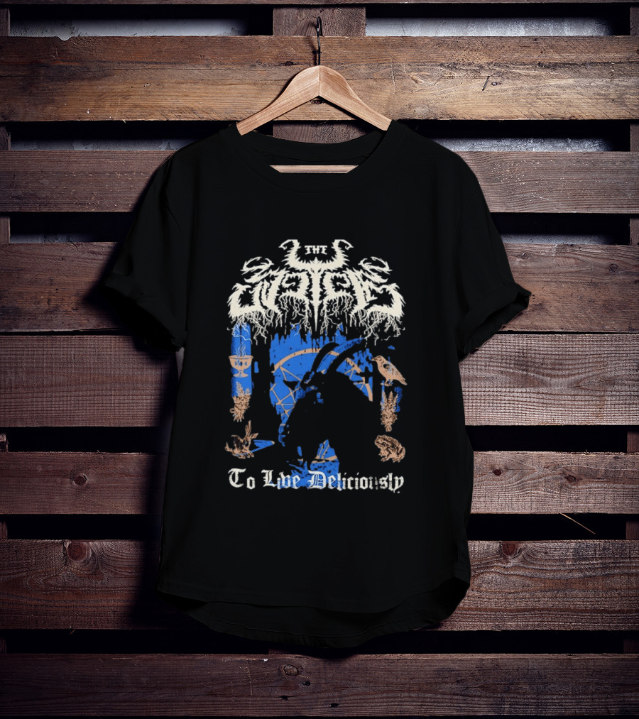 The Witch Goat To Live Deliciously Black Phillip 2015 T-Shirt