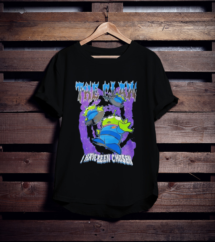 Toy Story Aliens The Claw I Have Been Chosen Pixar Movie Iconic Scene T-Shirt