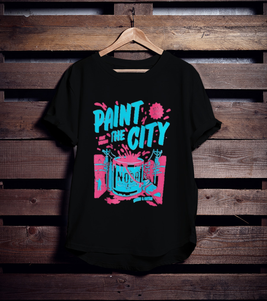 Paint The City Nola New Orleans Drew Orleans T-Shirt
