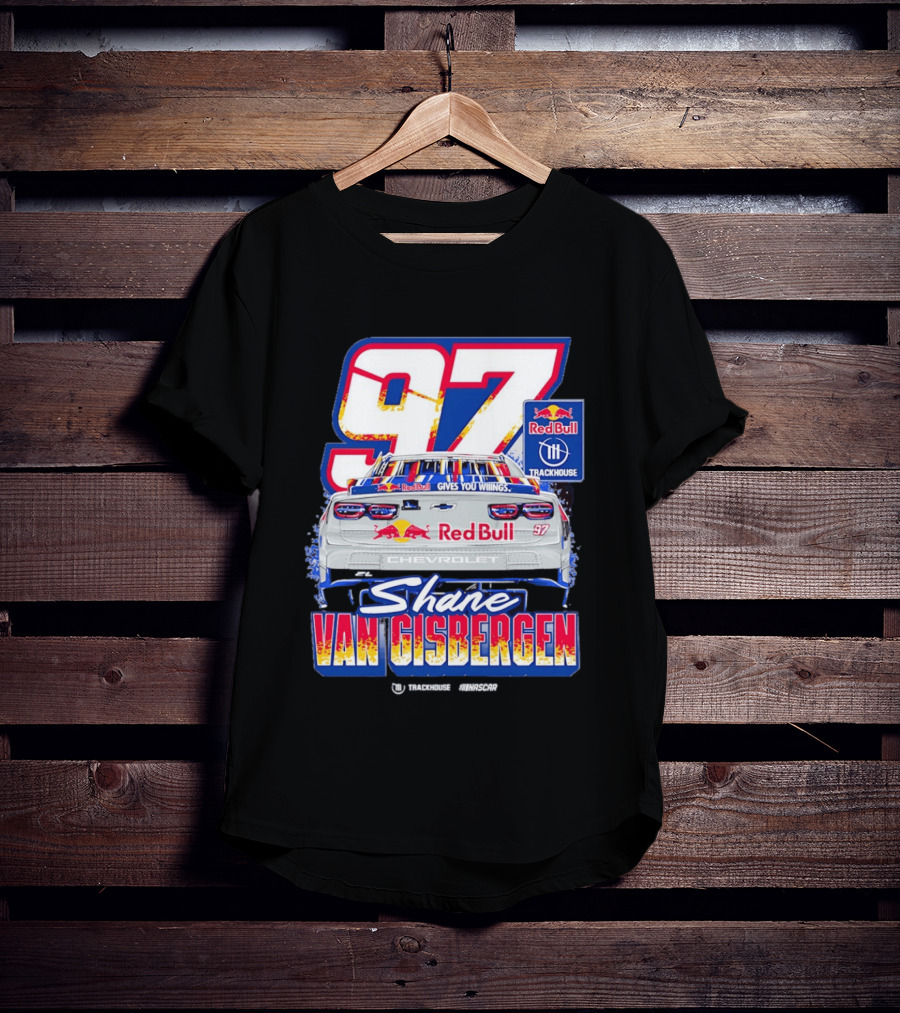 Shane Van Gisbergen 97 Red Bull Trackhouse NASCAR Chevrolet T-Shirt