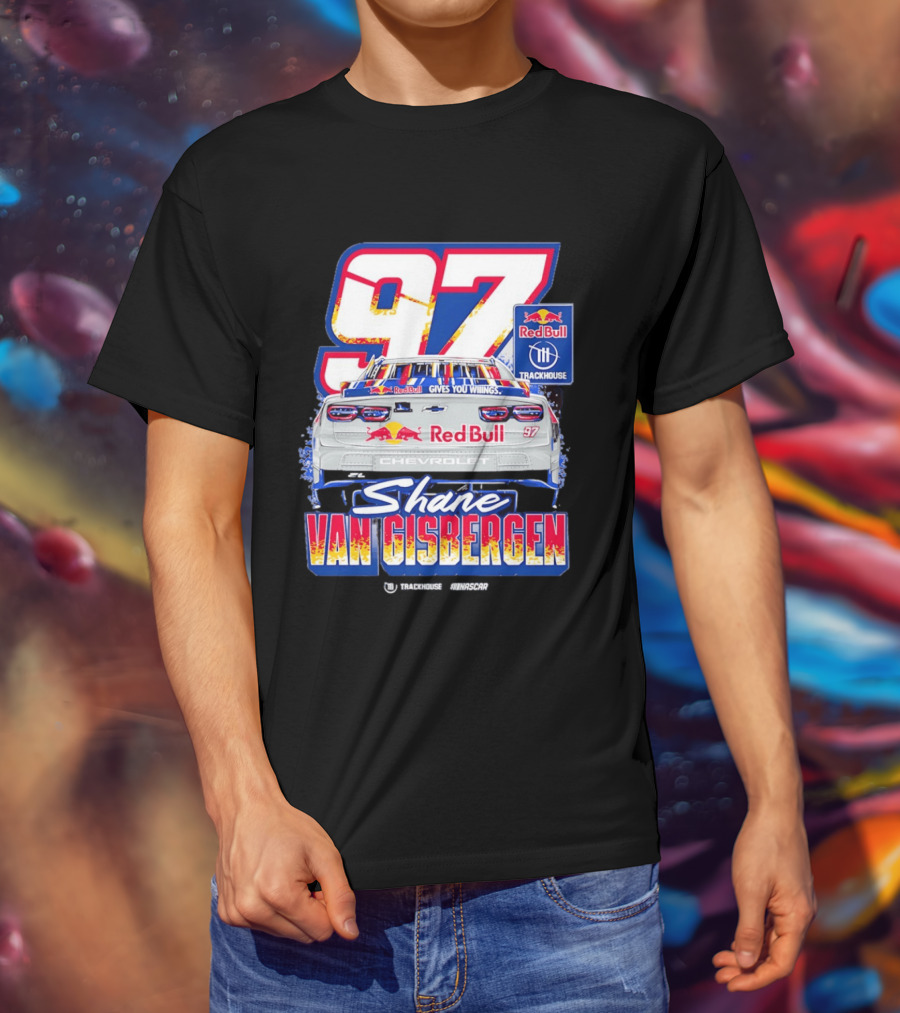 Shane Van Gisbergen 97 Red Bull Trackhouse NASCAR Chevrolet T-Shirt