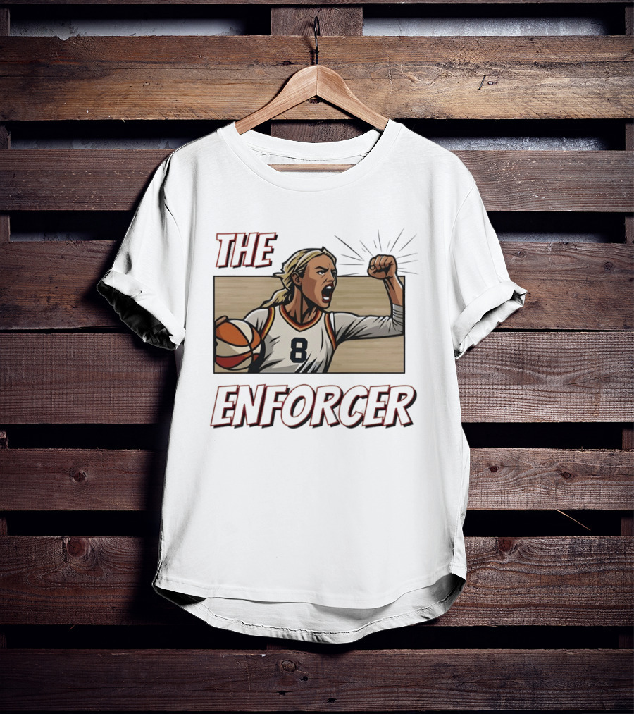 The Enforcer Basketball Player 8 Indiana Star Sophie T-Shirt