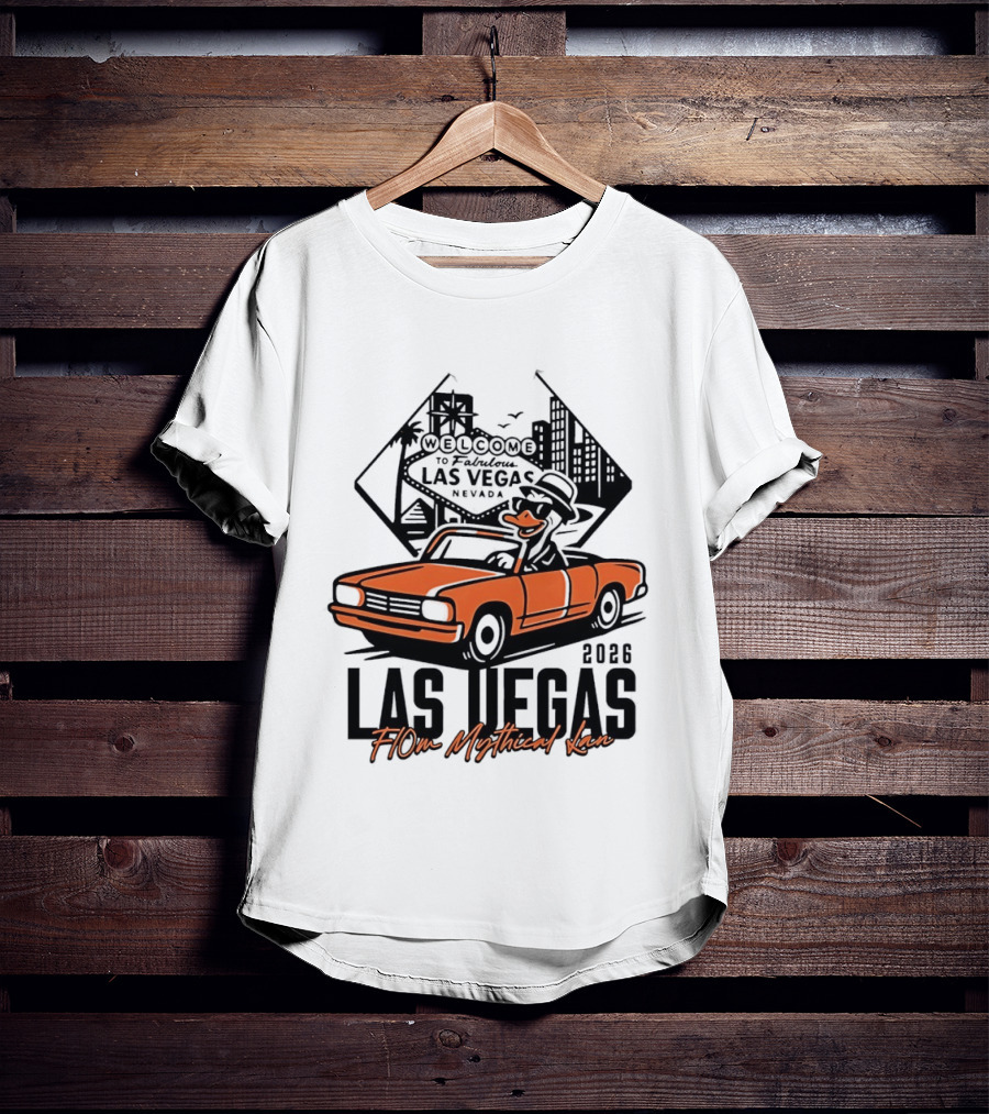 Las Vegas 2026 Duck Driving Convertible Flom Mythical Lan T-Shirt