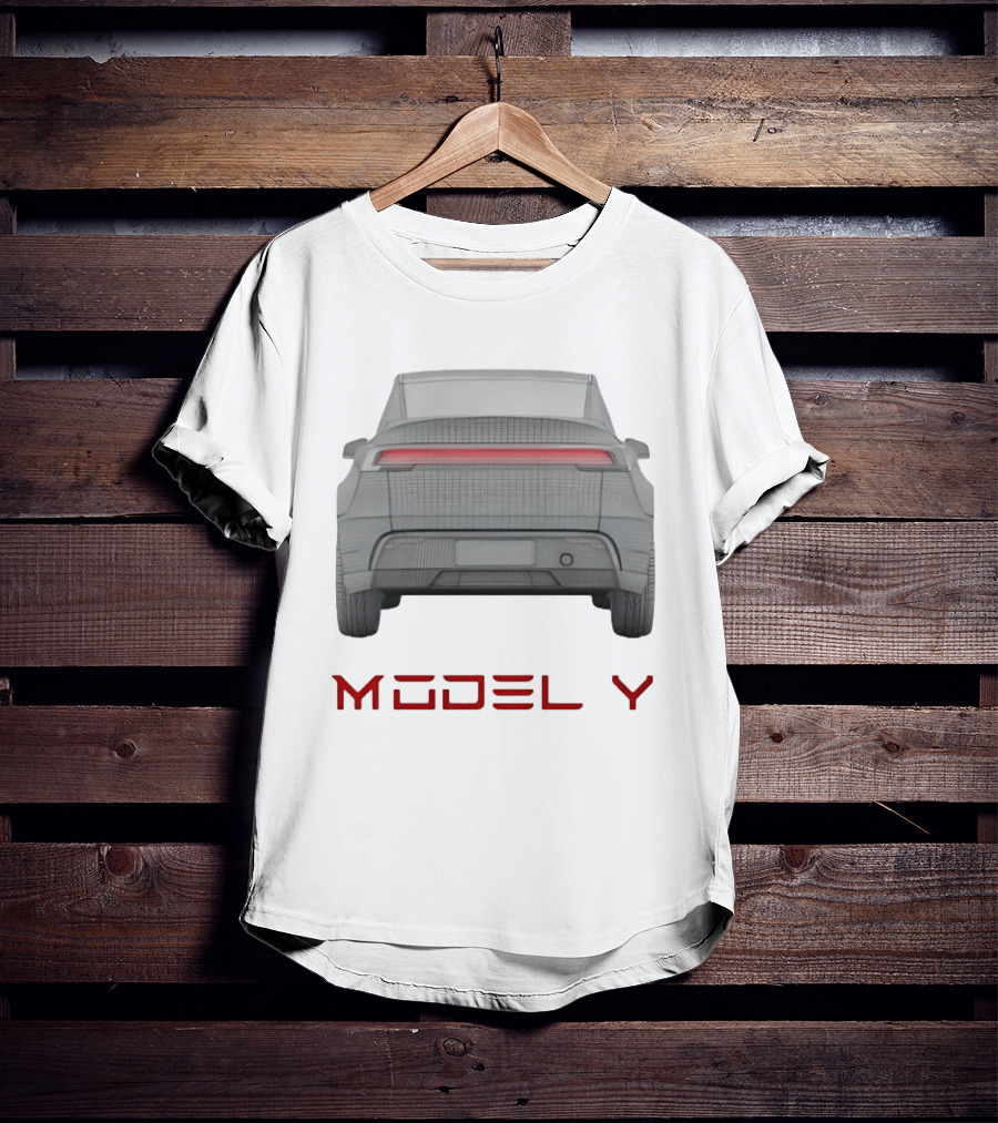 Model Y Tesla Electric Vehicle Car Automotive T-Shirt