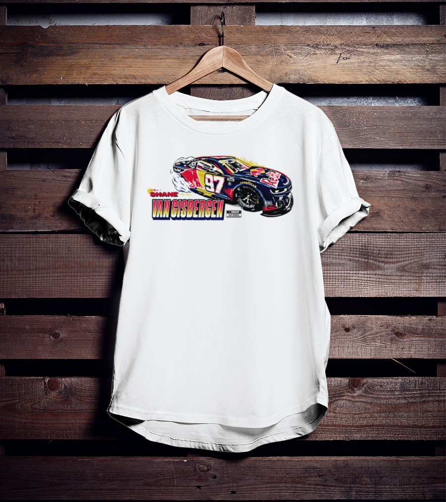 Shane Van Gisbergen 97 Red Bull Sonoma NASCAR Cup Series T-Shirt