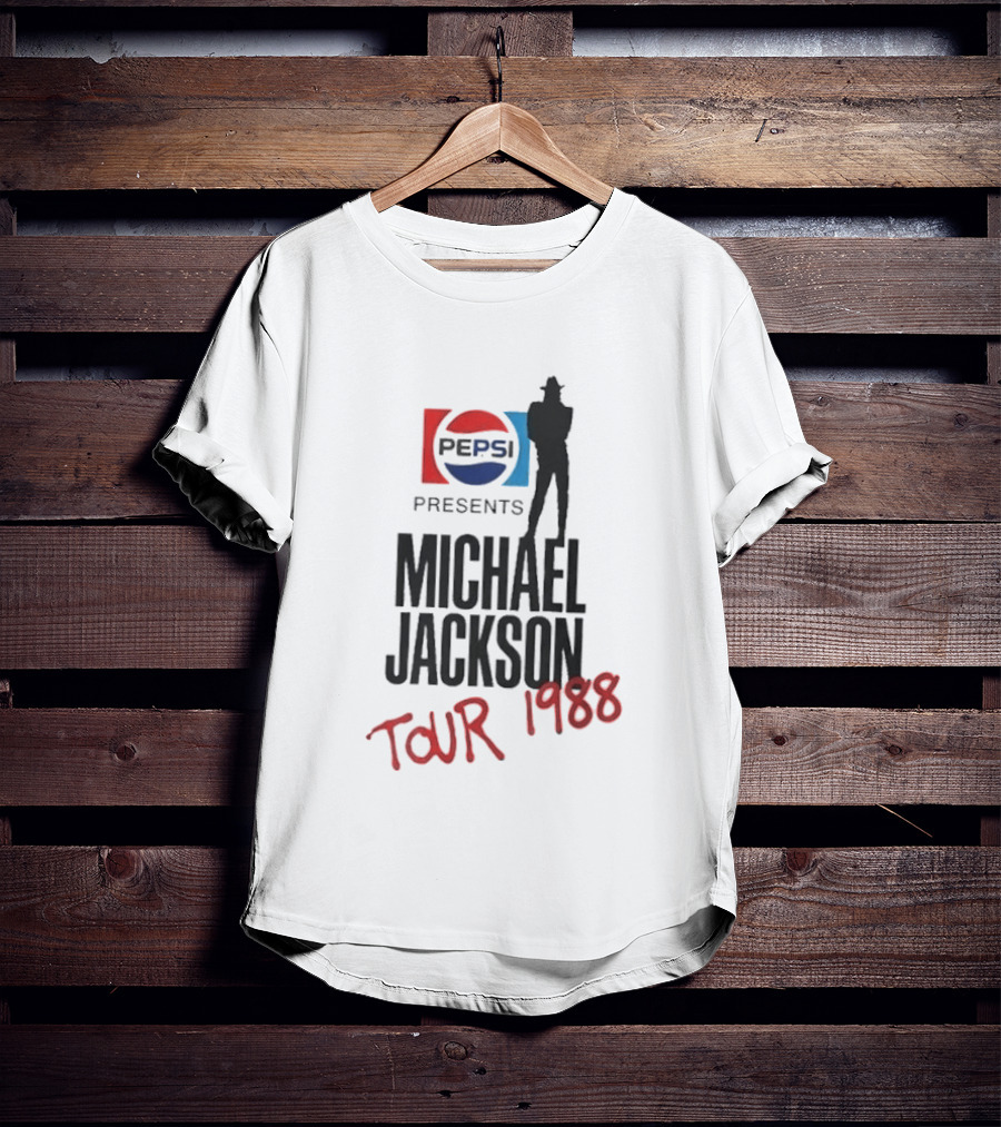 Pepsi Presents Michael Jackson Tour 1988 T-Shirt