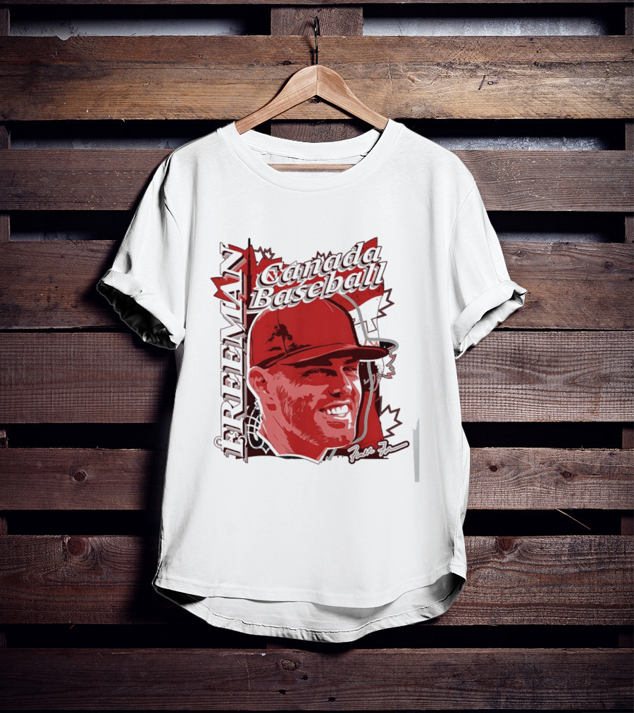 Freddie Freeman Canada Baseball MLB T-Shirt