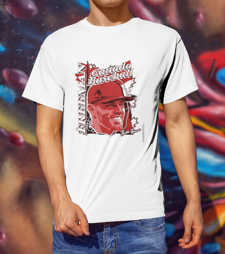 Freddie Freeman Canada Baseball MLB T-Shirt