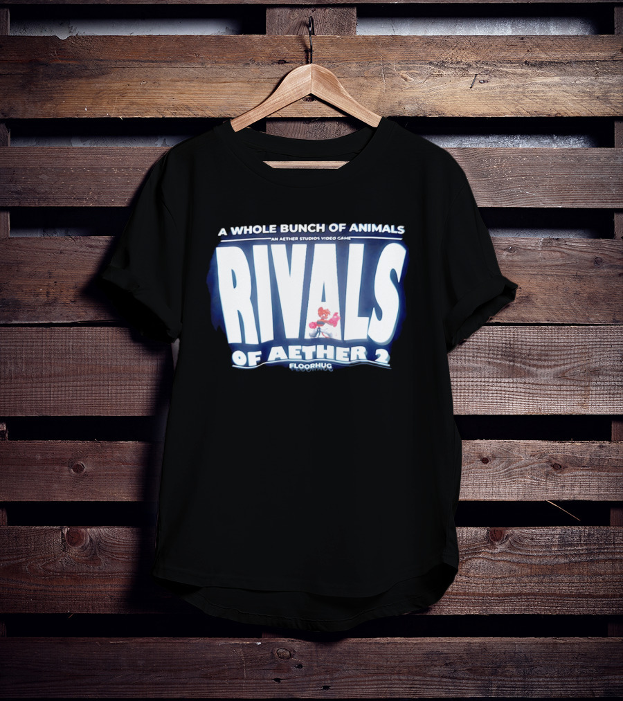 A Whole Bunch Of Animals Rivals Of Aether 2 An Aether Studios Video Game Floorhug T-Shirt