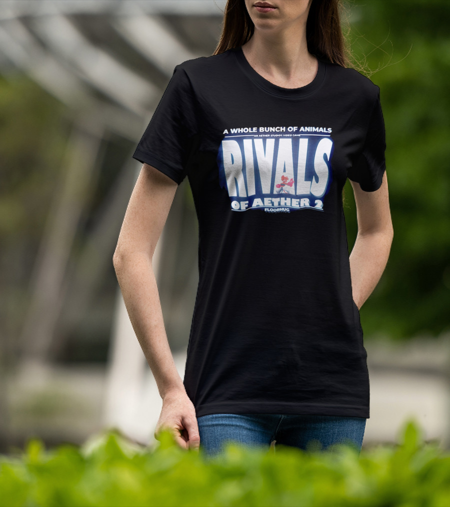 A Whole Bunch Of Animals Rivals Of Aether 2 An Aether Studios Video Game Floorhug T-Shirt