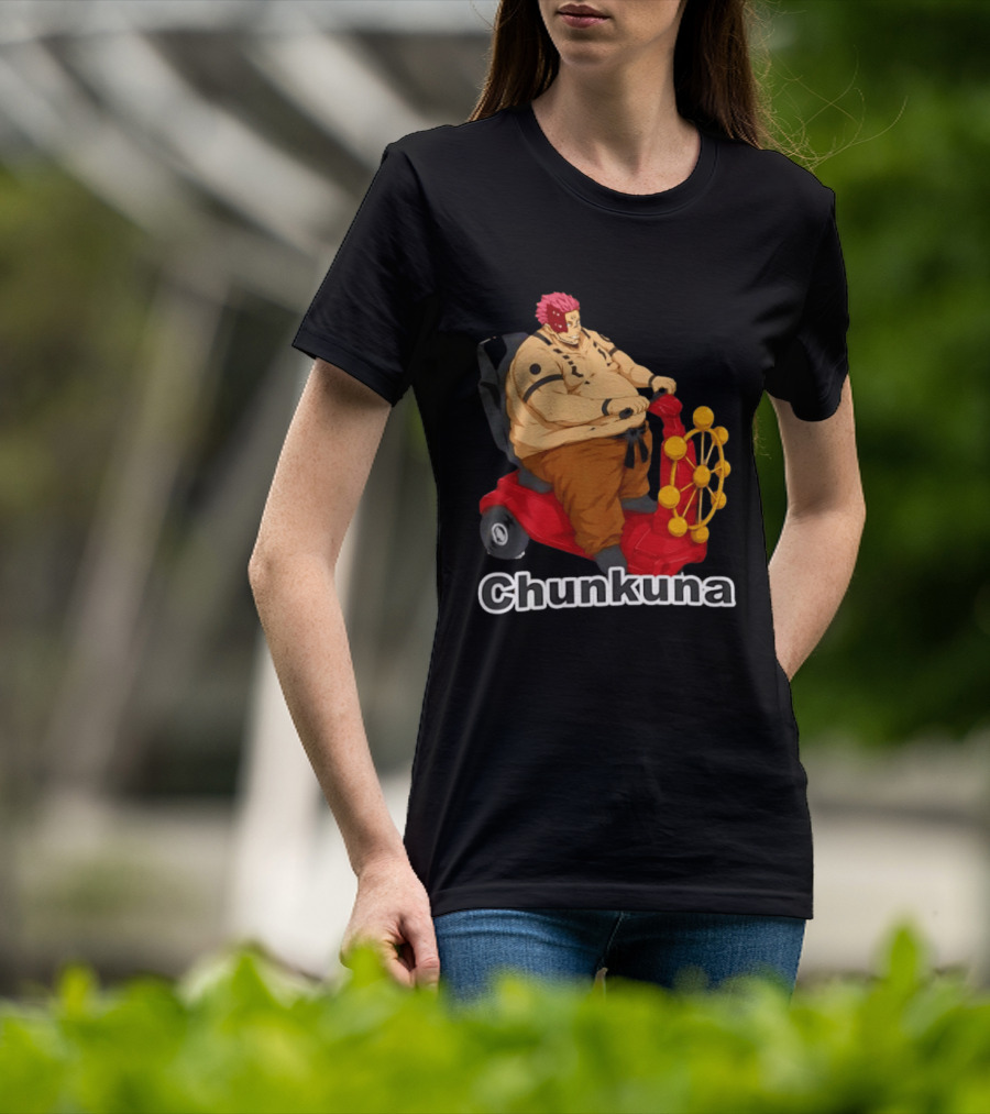 Chunkuna Jujutsu Kaisen Sukuna Parody Anime Manga T-Shirt
