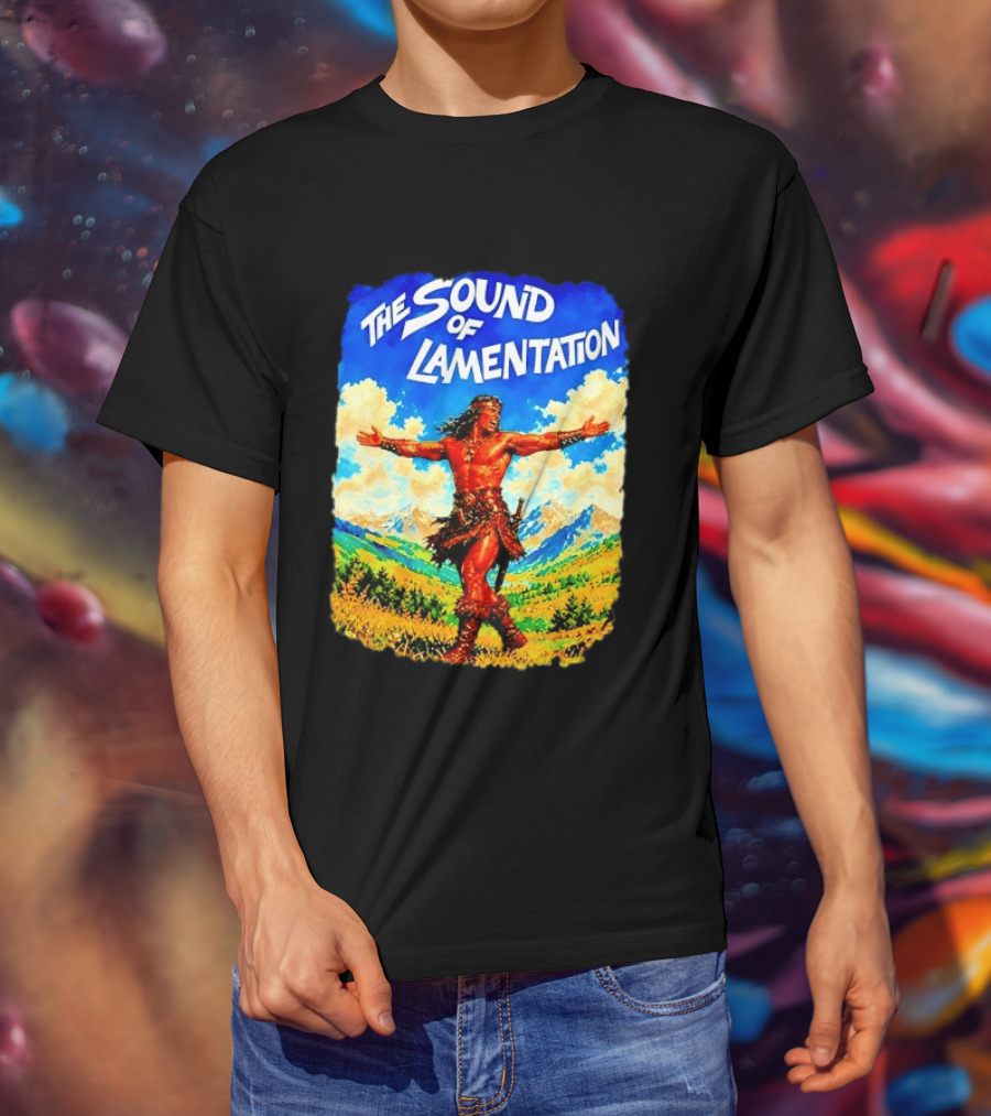 The Sound Of Lamentation Conan The Barbarian Scenic Landscape T-Shirt