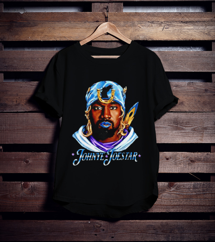 Kanye West Johnye Joestar JoJo's Bizarre Adventure Mashup T-Shirt