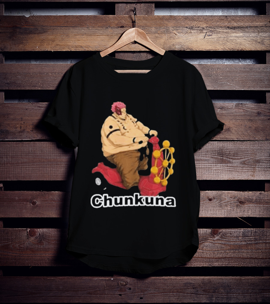 Goofyahhtees Chunkuna Riding Ferris Wheel Machine T-Shirt