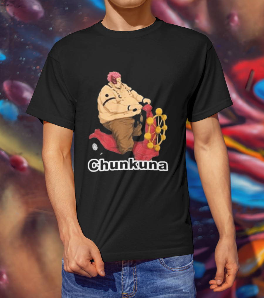 Goofyahhtees Chunkuna Riding Ferris Wheel Machine T-Shirt