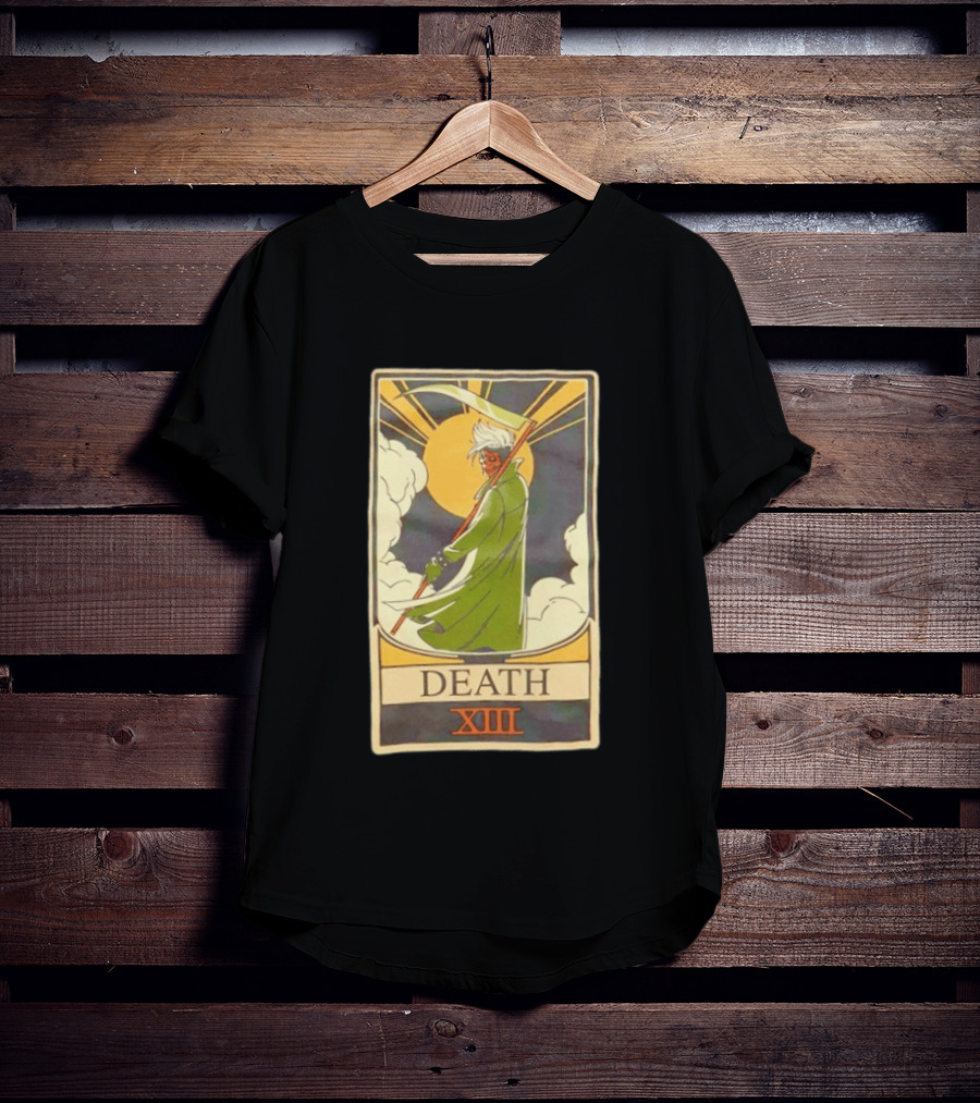 Marvel X Men '97 Gambit Tarot Card Death XIII T-Shirt