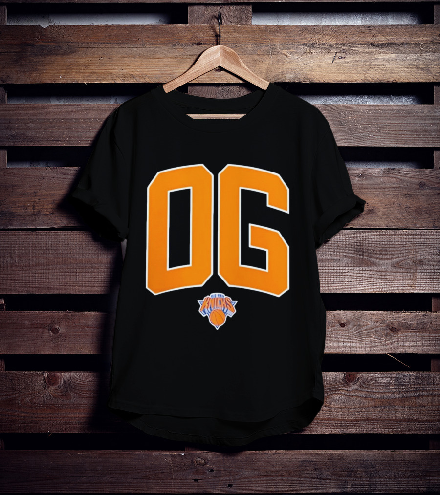 New York Knicks OG Anunoby Basketball T-Shirt